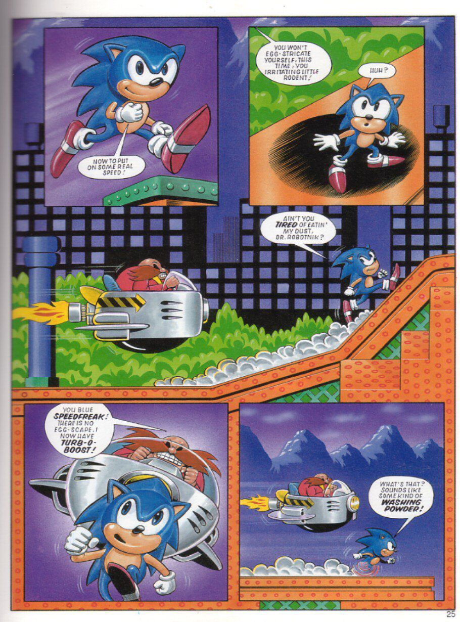 Sonic the Hedgehog Yearbook 1991 Page 24